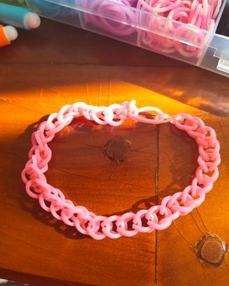 braccialetto rosa