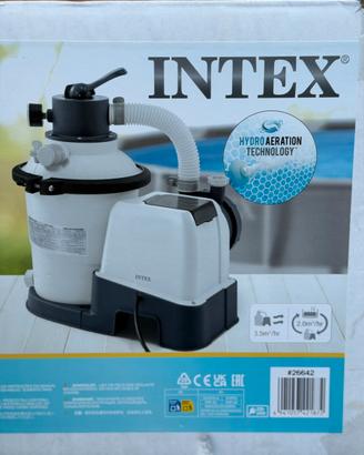 Pompa Filtro a Sabbia Intex Krystal Clear