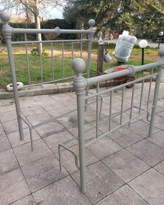 testata letto ferro battuto vero