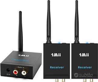 Trasmettitore e Ricevitore Audio Wireless 2,4 GHz