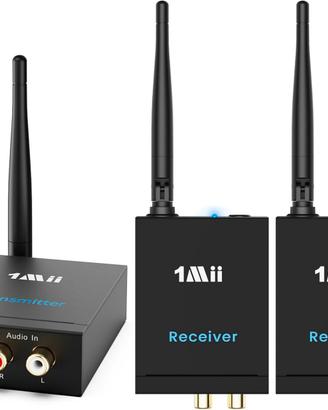 Trasmettitore e Ricevitore Audio Wireless 2,4 GHz
