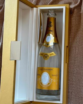 Confezione con bottiglia Cristal