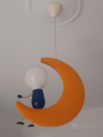 Lampadario Omino sulla Luna