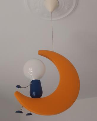 Lampadario Omino sulla Luna