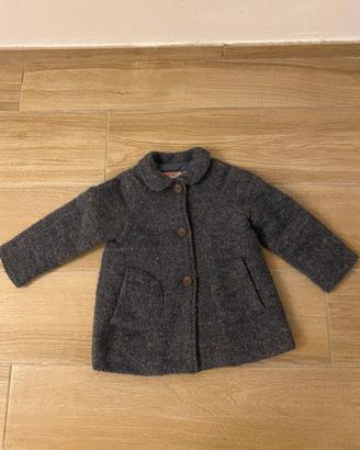 Cappottino Lana Bimba ZARA 3-4 Anni CM 104
