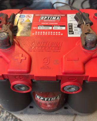 Batteria OPTIMA ROSSA 50Ah, 4 poli, 1000A spunto