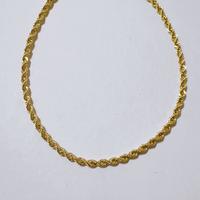 Bracciale funetta in oro giallo 18kt 750