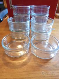 12 ciotoline multiuso  in vetro