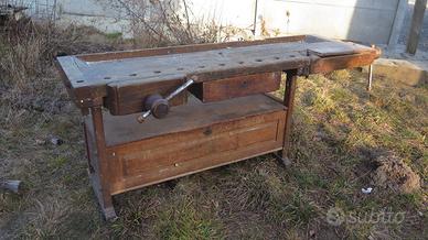 BANCO DA FALEGNAME LAVORO IN ROVERE