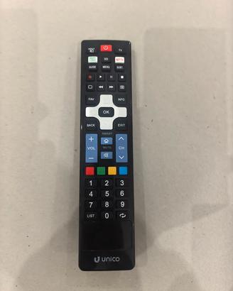 telecomando tv pronto all'uso