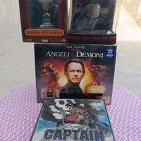 ANGELI E DEMONI + INDIANA JONES+ 300 + CAP.HERLOCK