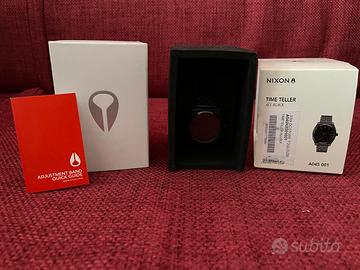 NIXON Time Teller All Black