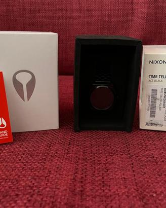 NIXON Time Teller All Black