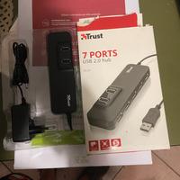ADATTATORE USB 7 PORTE