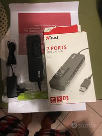 ADATTATORE USB 7 PORTE