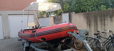 Gommone quick silver e 25 mercury 2 t