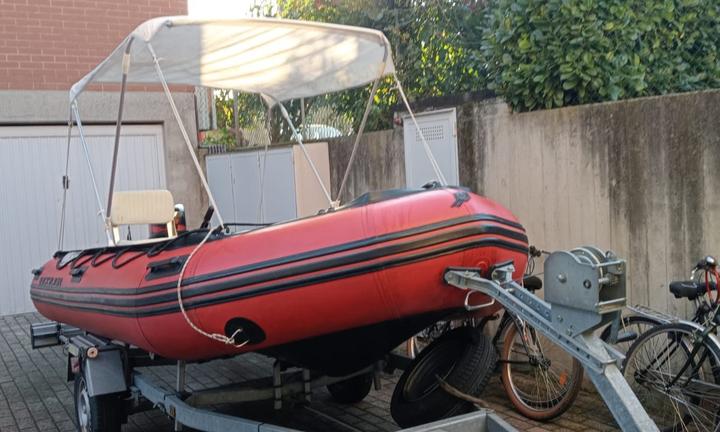 Gommone quick silver e 25 mercury 2 t