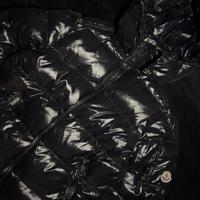 Giubbotto moncler nero lucido