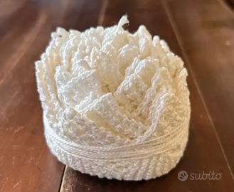 Pizzo fatto ai ferri Vintage "Lungo 221 cm"