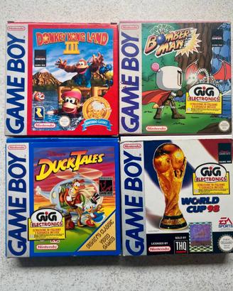 Lotto Game Boy da collezione DuckTales Donkey Kong
