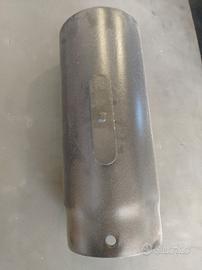 tubo stufa legna d.120 con valvola farfalla 