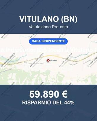 Immobile in asta di 155 m² a Vitulano