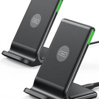 Coppia Caricatori Wireless Rapidi 15W INIU - Nuovi