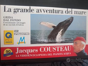 VHS - Jacques Cousteau - La grande avventura del 