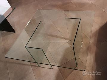 Tavolino in cristallo