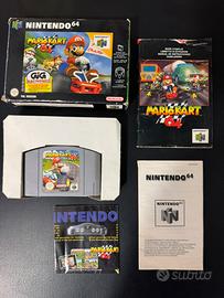 Mario Kart 64 Nintendo 64 PAL ITA GIG COMPLETO