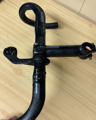 FSA K-Force Carbon 420 mm + attacco FSA 150 mm
