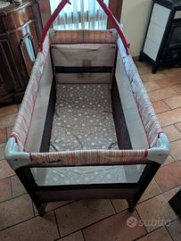 Lettino per bambini con ruote