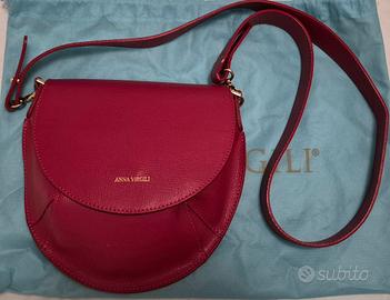 borsa tracolla in pelle Anna Virgili 