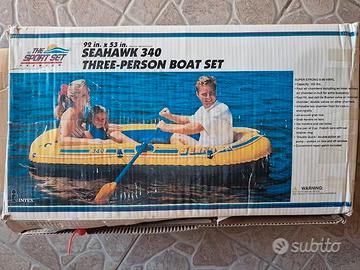 Gommone Intex Seahawk 340 vintage 3 posti