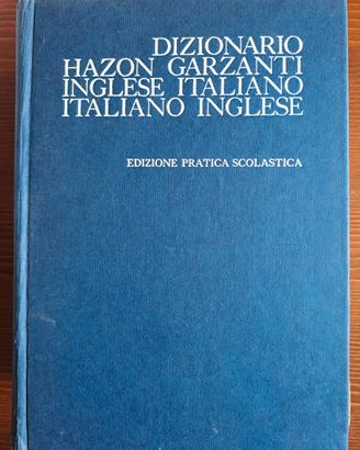HAZON GARZANTI dizionario ing-ita/ita-ing anni 70