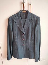 Tailleur di lino gessato Sandro Ferrone