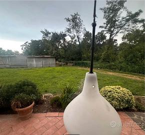 lampada sospensione vetro