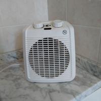Teroventilatore bianco per bagno