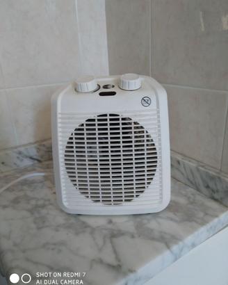 Teroventilatore bianco per bagno