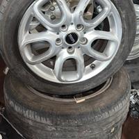 CERCHI COMPLETE DI GOMME MINI COOPER 195/55 R16