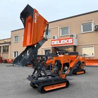 Mini Dumper cingolato idrostatico, scarico alto