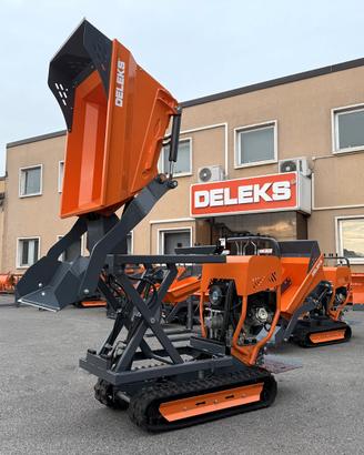 Mini Dumper cingolato idrostatico, scarico alto