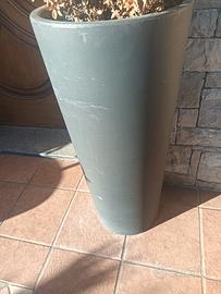 2 vasi h 70 cm Cloe antracite 