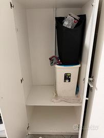Armadio Kleppstad IKEA di colore Bianco