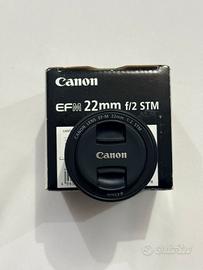 Canon EF-M 22 mm f/2 STM nero