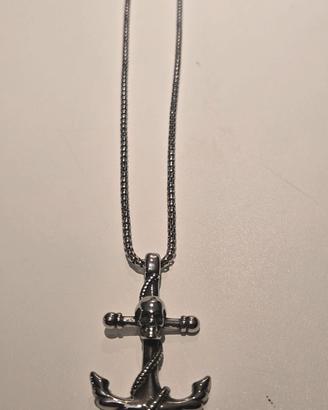 collana uomo con ciondolo 