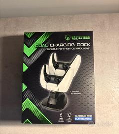 BATTLETRON GAMING caricatore per controller PS5