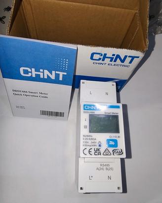 Chint DDSU666 contatore elettronico monofase