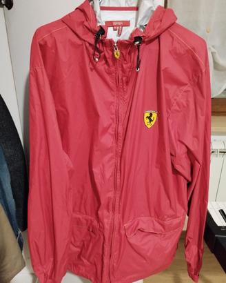 Giacca Kway Impermeabile FERRARI Agip Taglia XXL