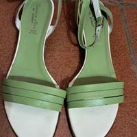 Sandali "Donna in Rosa by Rommy" verdi n. 38